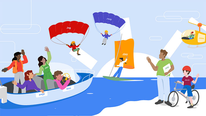 谷歌注册中心（Google Registry）推出新的顶级域名：.ing