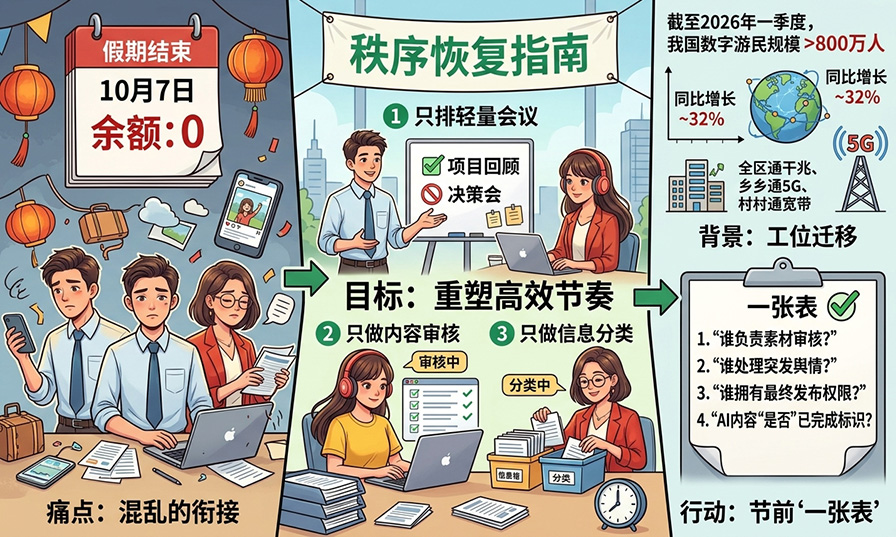 2026国庆节｜给职场朋友、创作者与运营人的一份「长假使用说明」